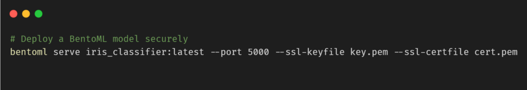 Secure MLOps